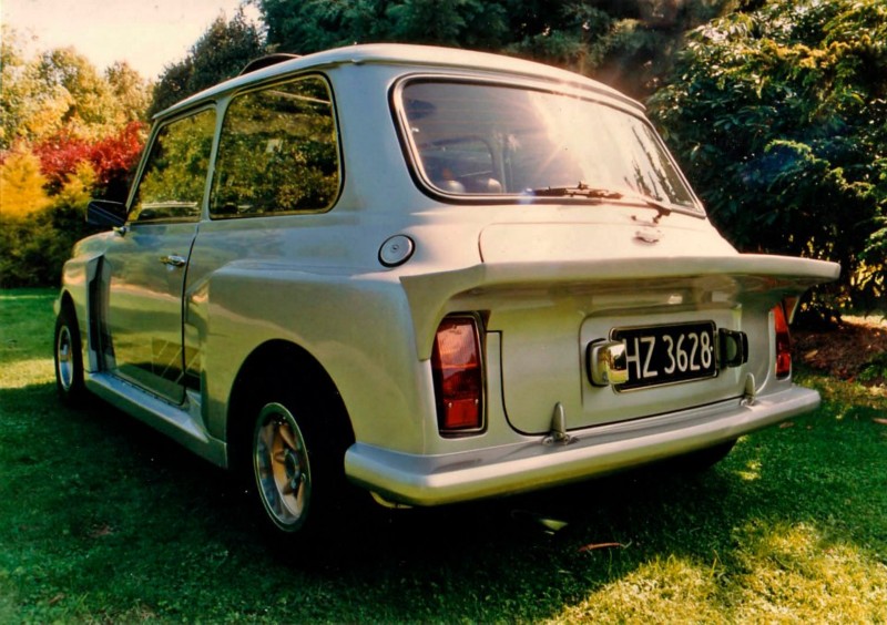 1978 Mini Clubman, custom built by Tony Axcell. On the road in 1980 3.jpg